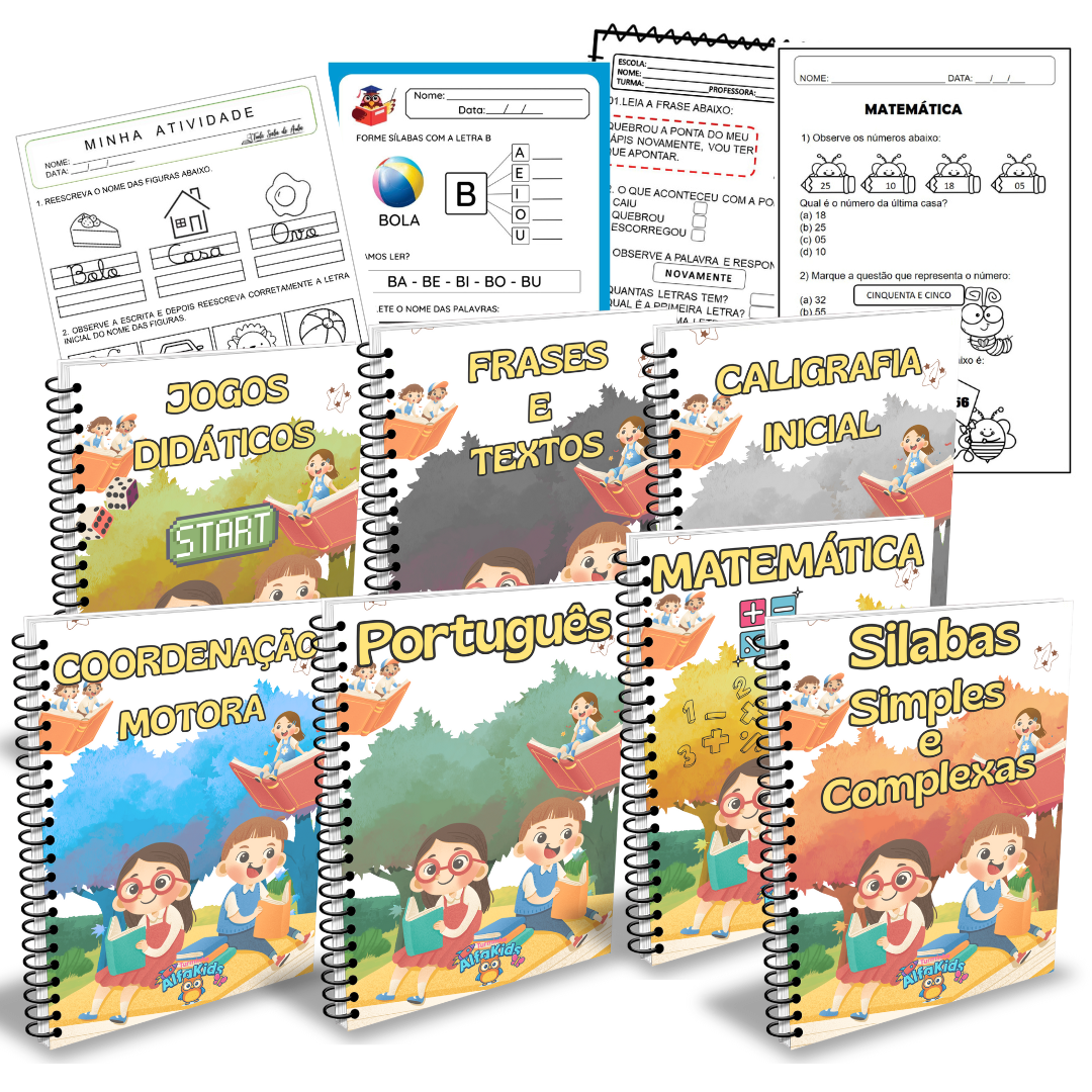 Pacote Completo Cantinho do Aprendizado
